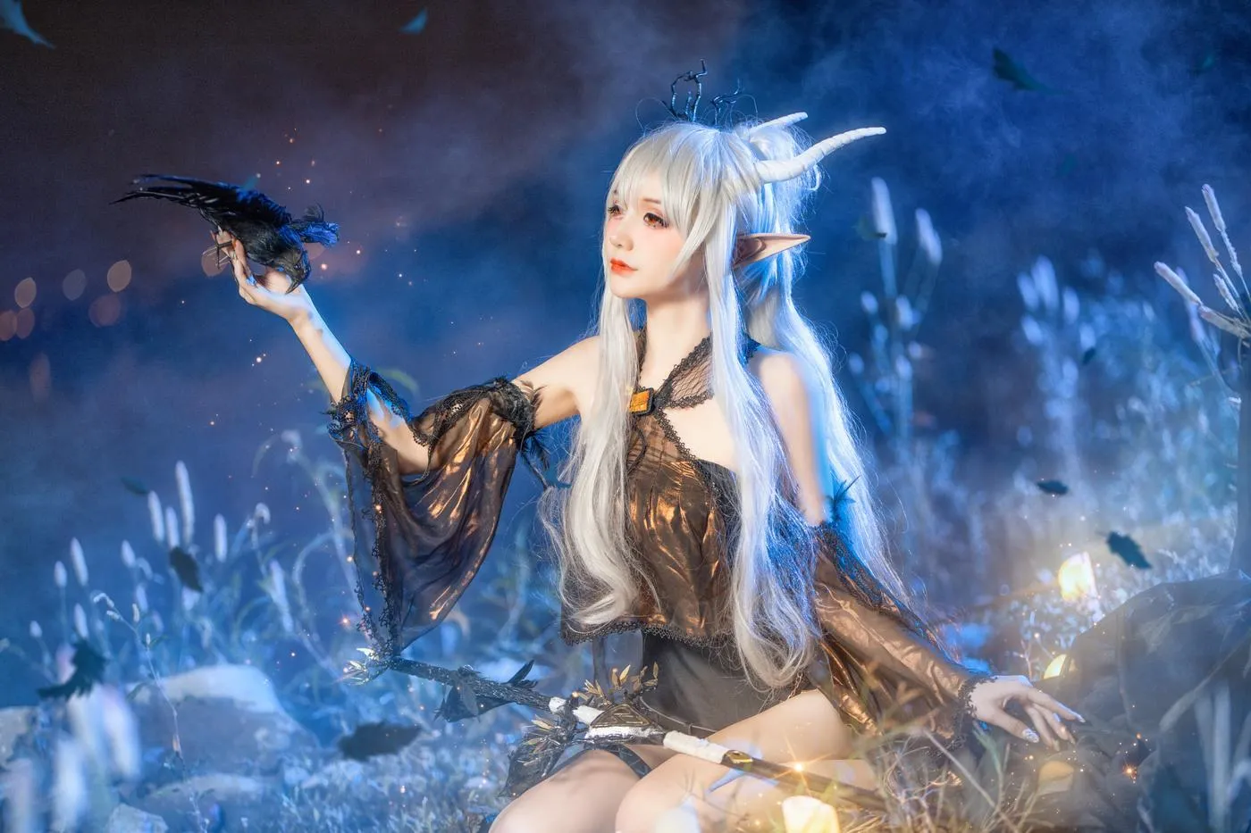 仙九Airi – NO.13 闪灵静谧午夜 [17P]插图